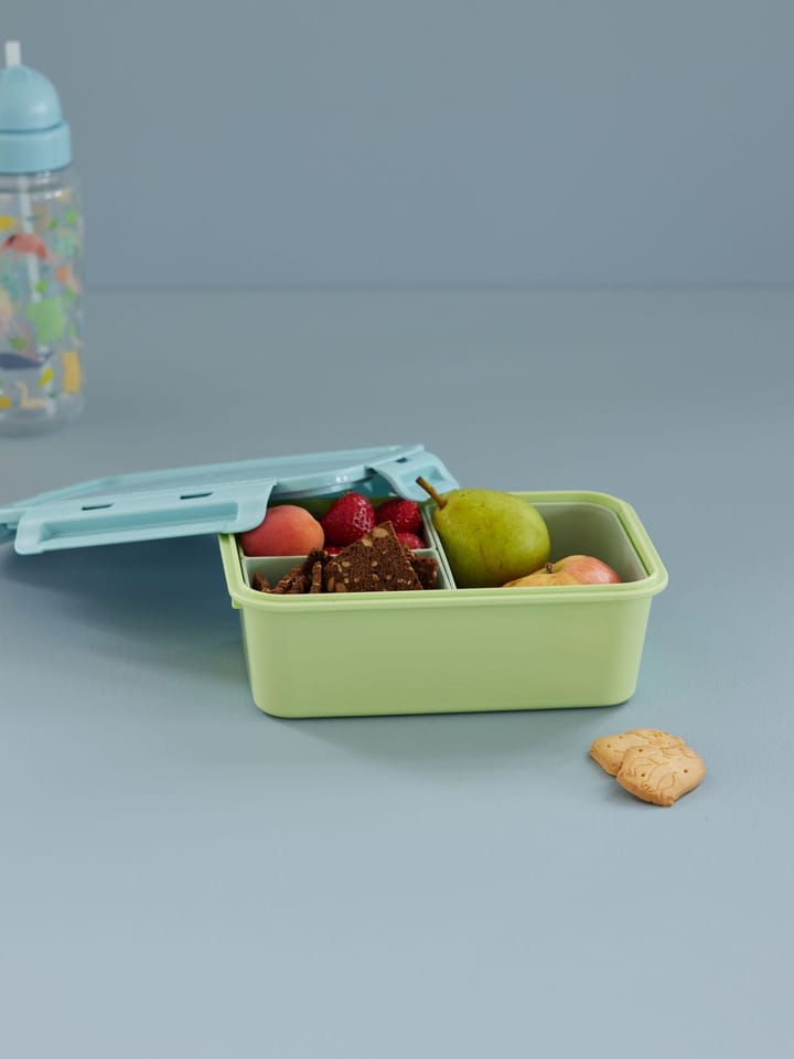 Rice lunch box με 3 χωρίσματα - Soft green - RICE