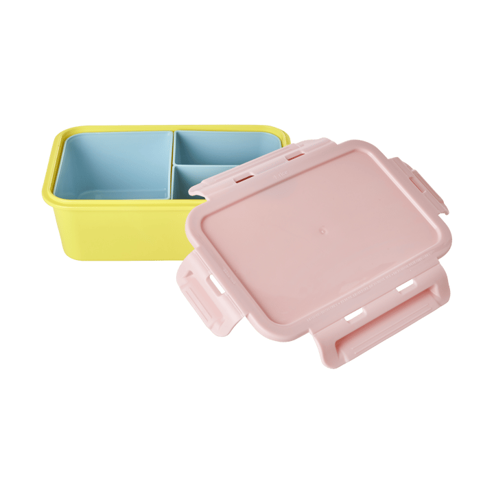 Rice lunch box με 3 χωρίσματα - Soft yellow - RICE