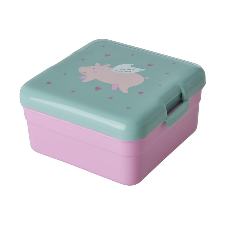 Rice lunchbox 13.5x14 cm - Flying pig - RICE