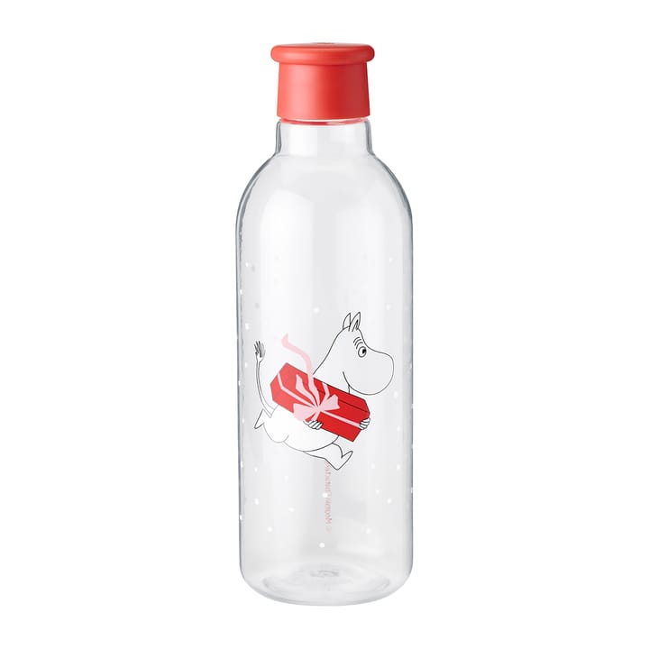 DRINK-IT Mumin μπουκάλι νερού 0,75 l - Red - RIG-TIG