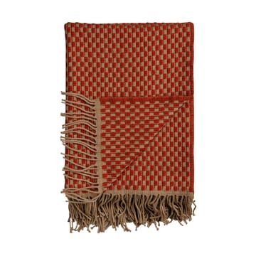 Κουβέρτα Isak 150x210 cm - Red sumac - Røros Tweed