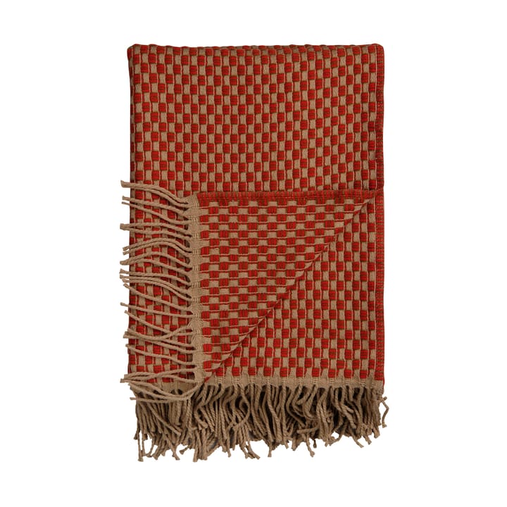 Κουβέρτα Isak 150x210 cm, Red sumac Røros Tweed