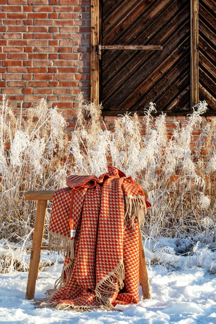 Κουβέρτα Isak 150x210 cm, Red sumac Røros Tweed