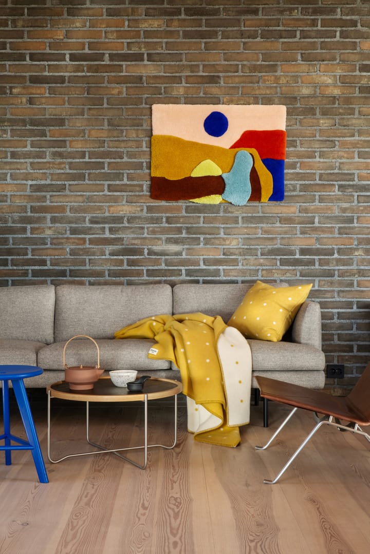 Κουβέρτα Pastille 135x200 cm, Sun yellow Røros Tweed