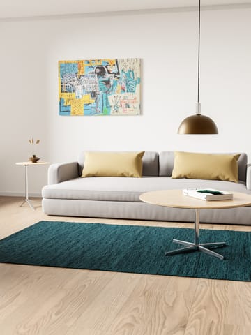 Βαμβακερό χαλί 170x240 cm - πετρόλ (μπλε πετρόλ) - Rug Solid