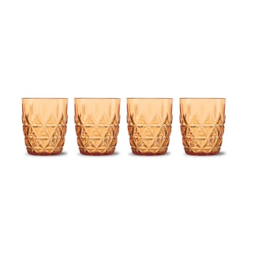 Picknick Juni ποτήρι νερού 28 cl 4-pack - Amber - Sagaform