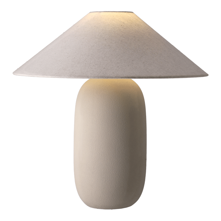 Boulder επιτραπέζιο φωτιστικό 48 cm beige-nature, Βάση λάμπας Scandi Living