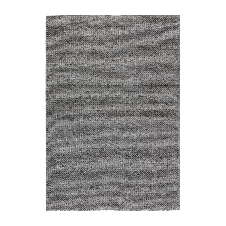 Braided μάλλινο χαλί σκούρο γκρι - 200x300 cm - Scandi Living