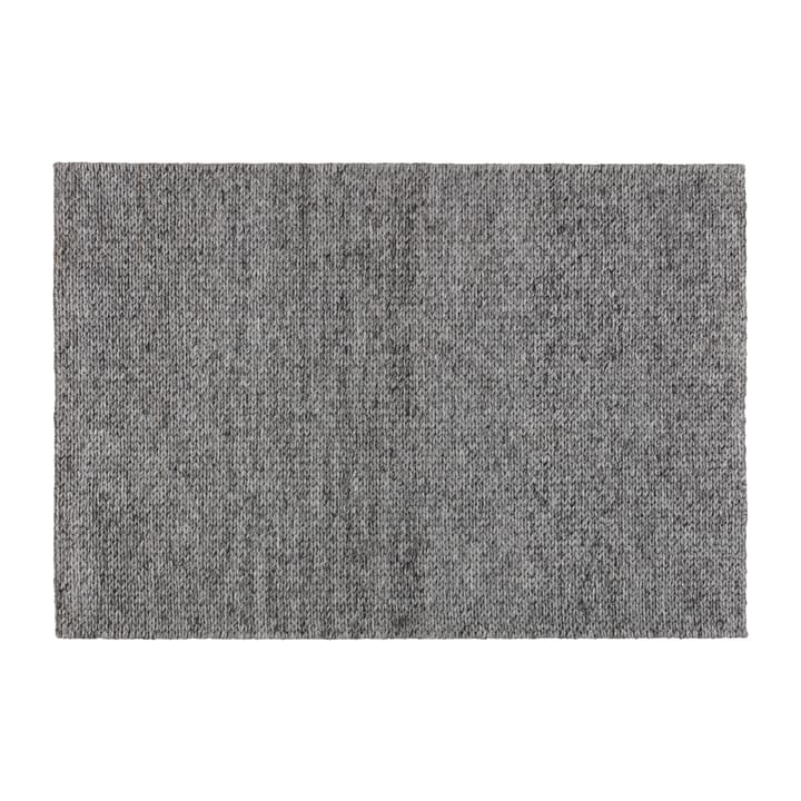 Braided μάλλινο χαλί σκούρο γκρι - 200x300 cm - Scandi Living