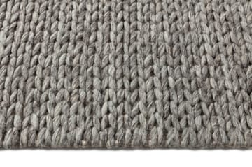 Braided μάλλινο χαλί natural grey - 170x240 cm - Scandi Living