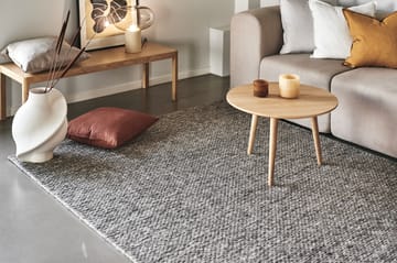 Braided μάλλινο χαλί natural grey - 170x240 cm - Scandi Living