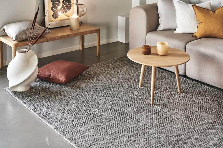 Braided μάλλινο χαλί natural grey, 170x240 cm Scandi Living