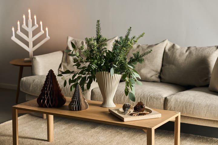 Pine κερί παραμονής 62 cm, ασβεστωμένο λευκό Scandi Living