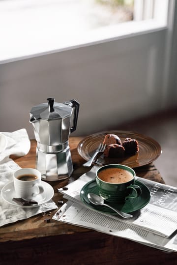 Terra coffee saucer Ø12 εκ συσκευασία 6 τεμαχίων - Πράσινο του βρύου - Seltmann Weiden