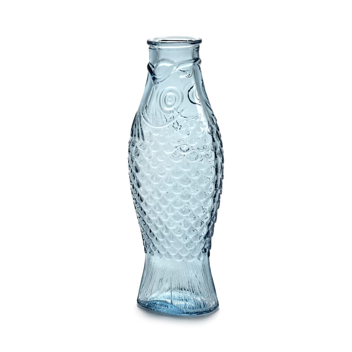 Fish & Fish γυάλινο μπουκάλι 85 cl - Light blue - Serax