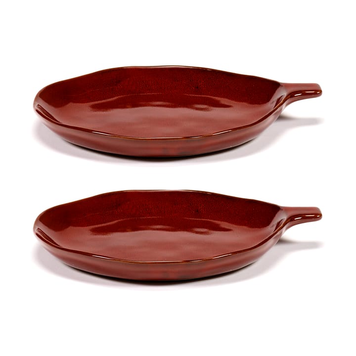 Πιάτο La Mère με λαβή Ø17 cm 2 τεμ. - Venetian red - Serax