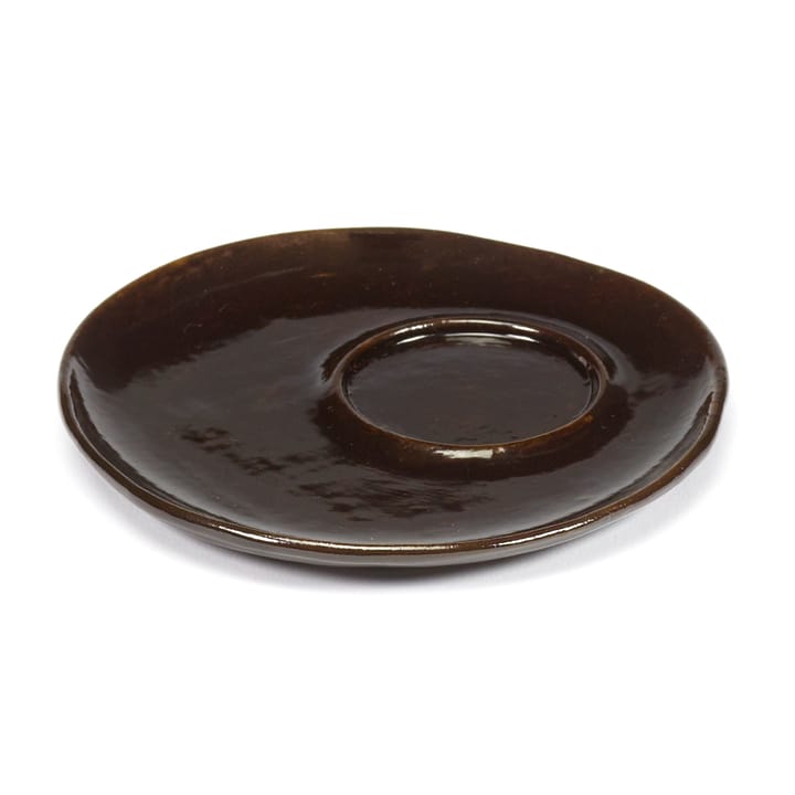 Πιατάκι La Mère για φλιτζάνι espresso Ø11 cm 2 τεμ., Dark brown Serax