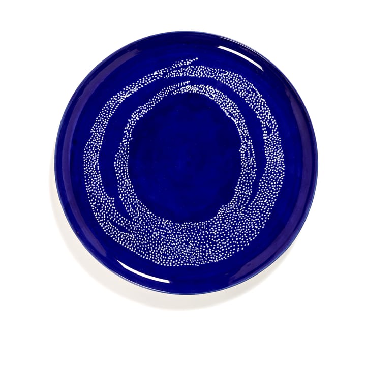 Ottolenghi Feast πιατέλα σερβιρίσματος Ø35 cm - Dark blue dots-white - Serax