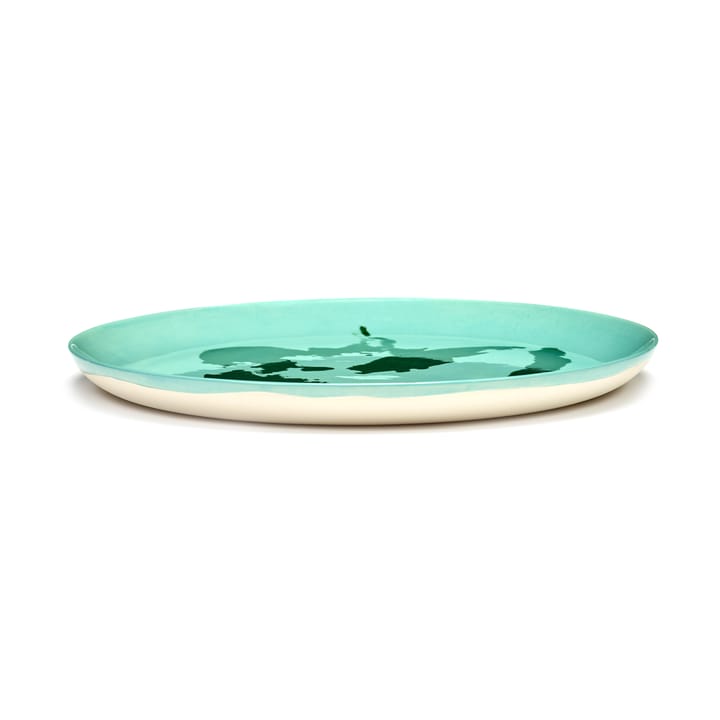 Ottolenghi Feast πιάτο L Ø26,5 cm συσκευασία 2 τεμαχίων - Azure-pepper green - Serax