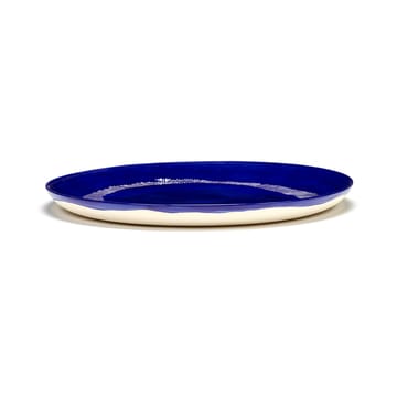 Ottolenghi Feast πιάτο L Ø26,5 cm συσκευασία 2 τεμαχίων - Dark blue stripes-white - Serax