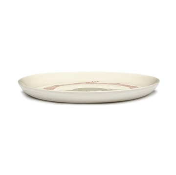 Ottolenghi Feast πιάτο S Ø19 cm συσκευασία 2 τεμαχίων - White stripes-red - Serax