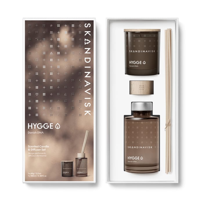 HYGGE αρωματικό κερί & αρωματικοί διαχυτές - 65 g + 100 ml - Skandinavisk