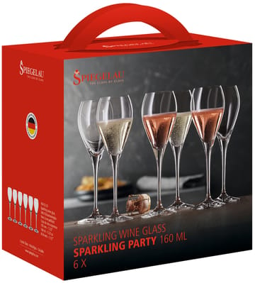 Ποτήρι σαμπάνιας Party 160 ml - 6-pack - Spiegelau