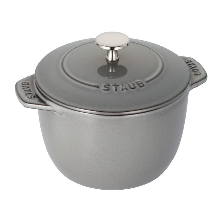 Rice κοκότ από χυτοσίδηρο 1,6 L, γκρι STAUB