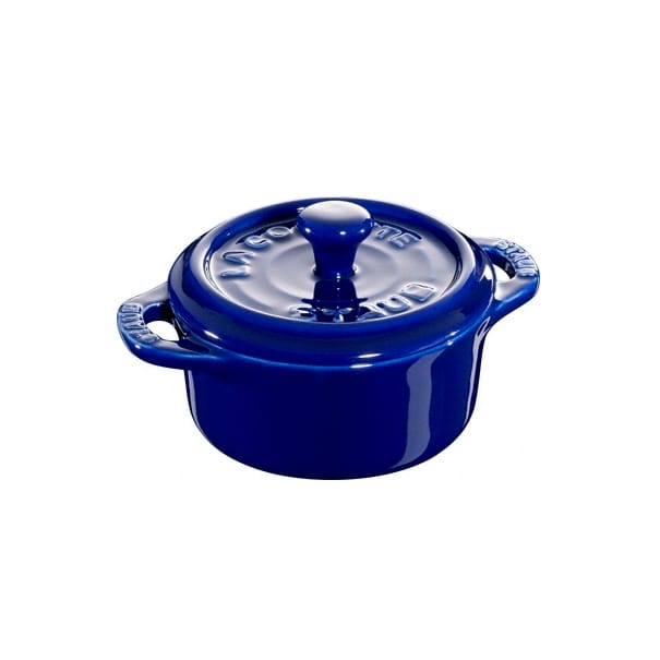 Staub μίνι στρογγυλή γάστρα 0.2 l - μπλε - STAUB