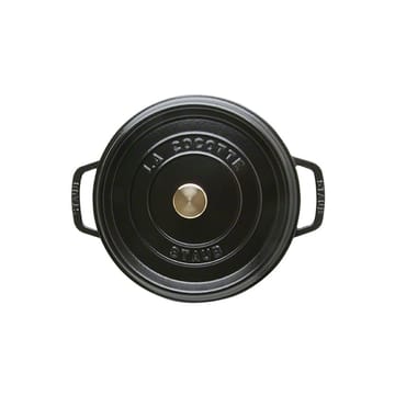 Staub στρογγυλή γάστρα 3.8 l - μαύρο - STAUB