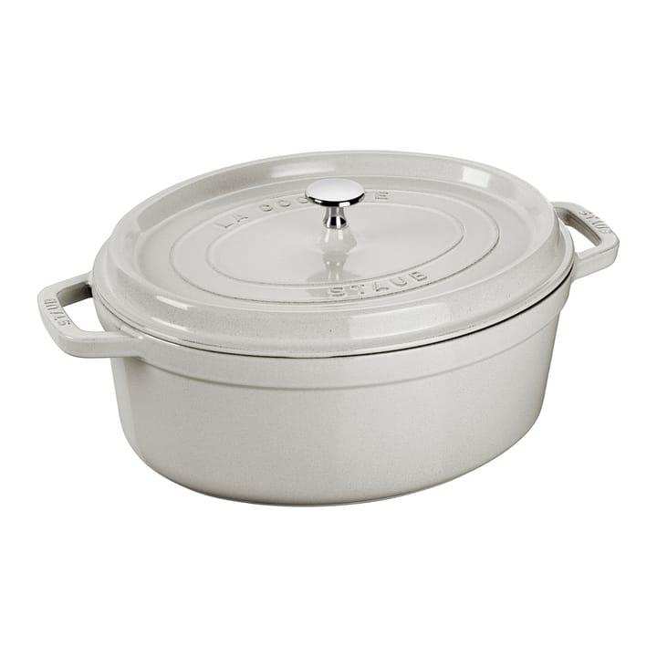 Staub Truffle οβάλ γάστρα Λευκό - 4,2 l - STAUB