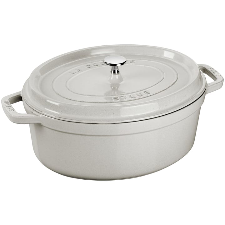 Staub Truffle οβάλ γάστρα Λευκό - 8 l - STAUB