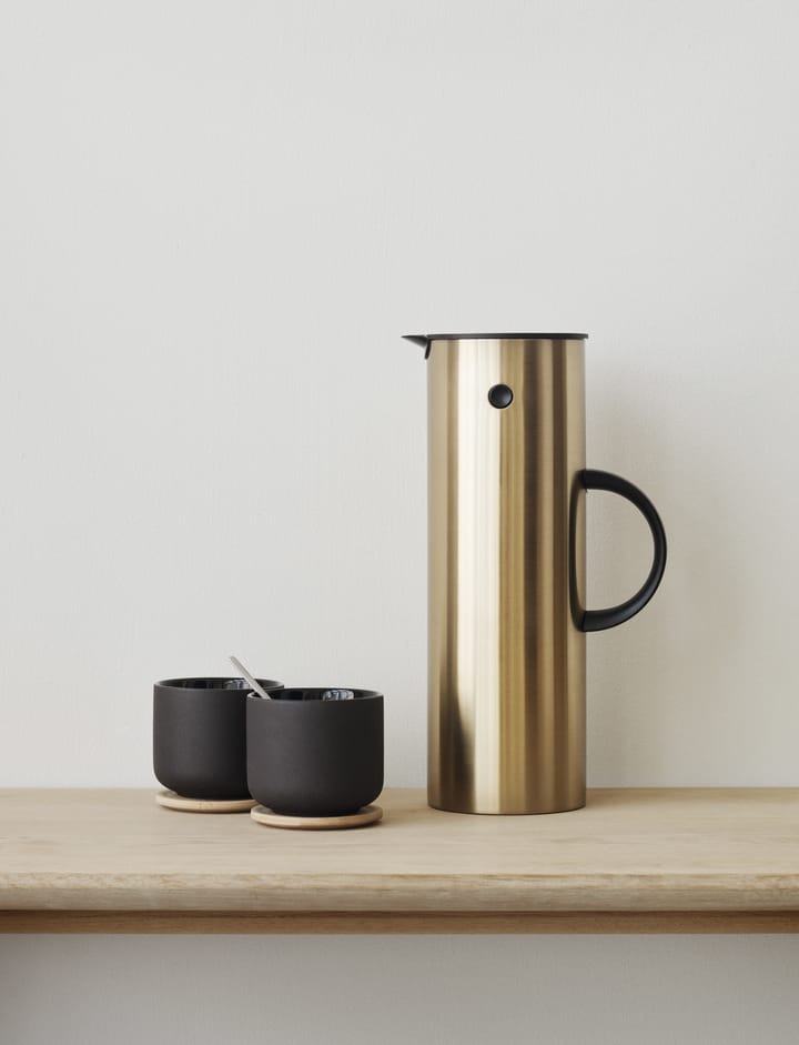 EM77 Stelton vacuum κανάτα 1 l, Βουρτσισμένος ορείχαλκος Stelton