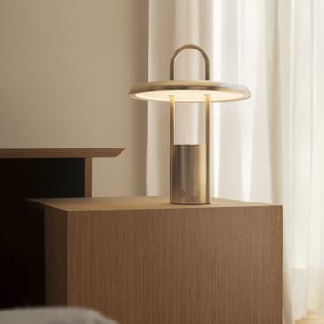 Pier φωτιστικό LED φορητό 25 cm  - Brass - Stelton