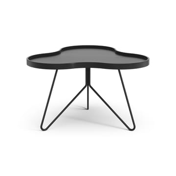 Flower mono τραπέζι 62x66 cm - H39 cm Δεσποτάκι μαύρο λακαρισμένο - Swedese