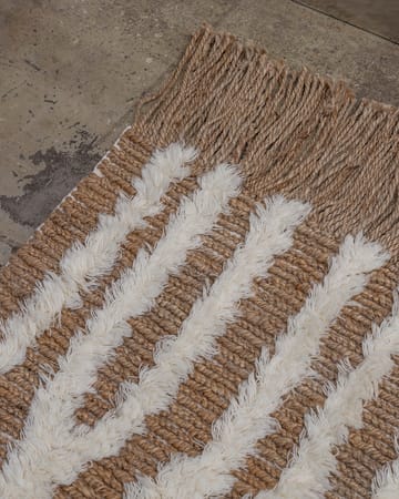 Wahl jute χαλάκι 80x250 cm - Brown-offwhite - Tinted