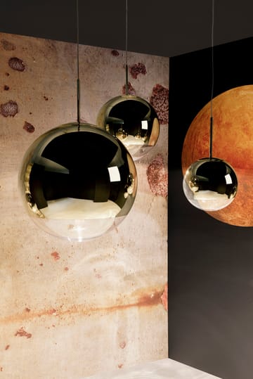 Κρεμαστό φωτιστικό Mirror Ball LED Ø25 cm - Gold - Tom Dixon