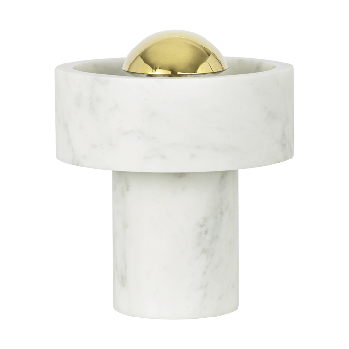 Stone φορητό επιτραπέζιο φωτιστικό LED 28 cm - Marble-gold - Tom Dixon