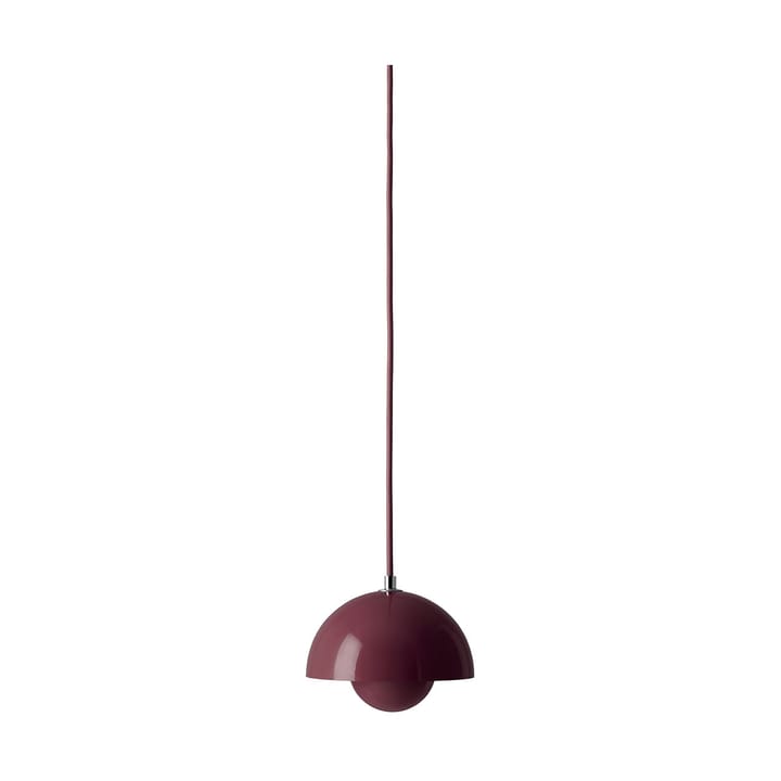 Flowerpot VP10 κρεμαστό φωτιστικό - Dark plum - &Tradition