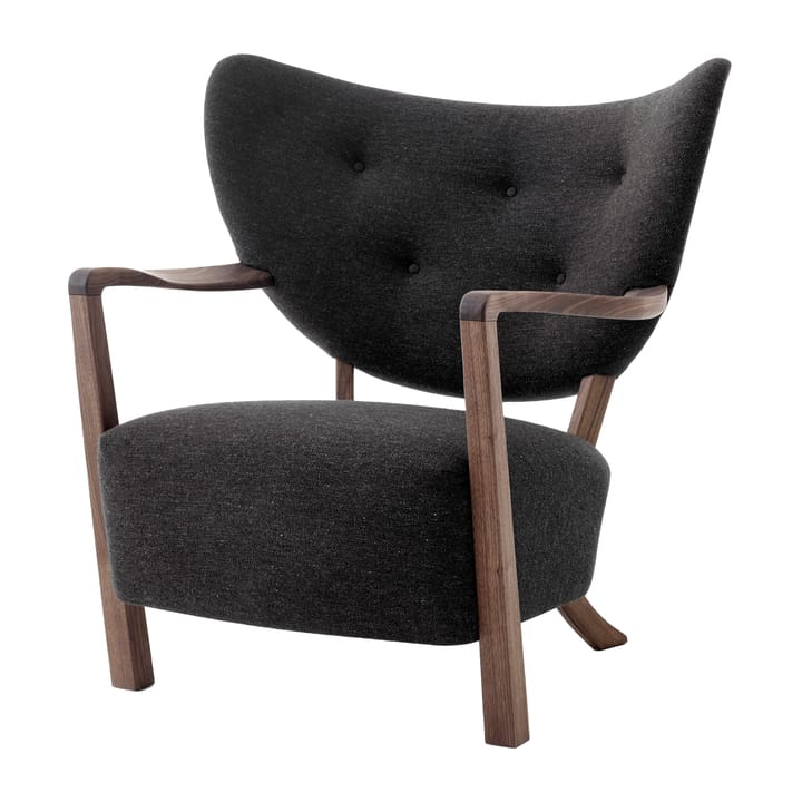 Πολυθρόνα Wulff Lounge Chair ATD2 - Λαδωμένη καρυδιά-Hallingdal - &Tradition