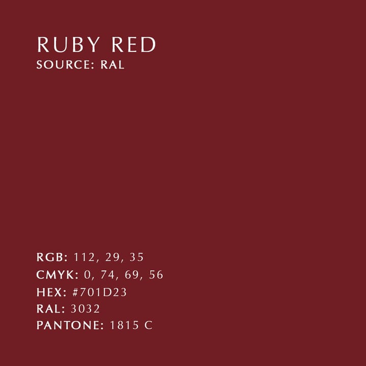 Aluvia φωτιστικό ruby red - 59 cm - Umage