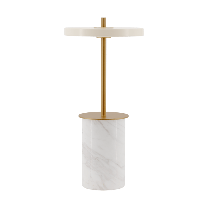 Asteria Move Mini επιτραπέζιο φωτιστικό Ø12x25,5 cm - White marble - Umage