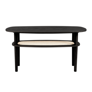 Τραπεζάκι σαλονιού Together Sleek Rectangle 60x100 cm - Black oak - Umage