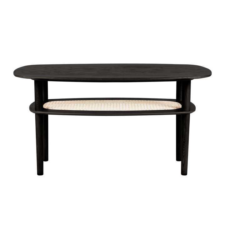 Τραπεζάκι σαλονιού Together Sleek Rectangle 60x100 cm, Black oak Umage