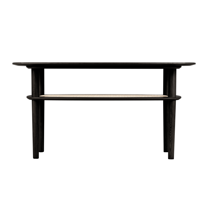 Τραπεζάκι σαλονιού Together Sleek Rectangle 60x100 cm, Black oak Umage