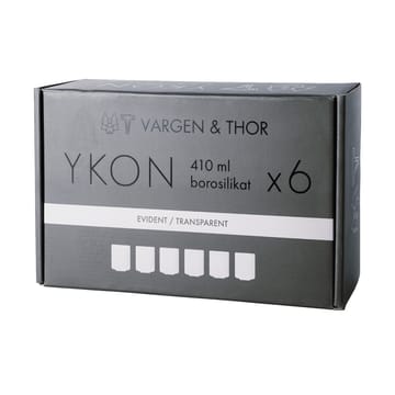 Ποτήρια YKON 6-pack 41 cl - Evident transparent - Vargen & Thor