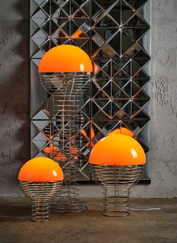 Μεταλλικό επιτραπέζιο φωτιστικό Ø40 cm - Chrome-orange - Verpan