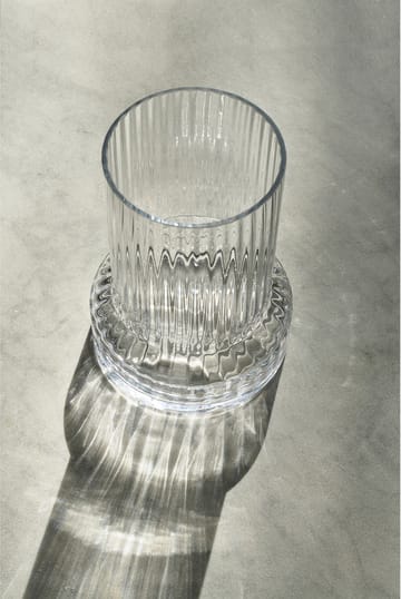 Hvils βάζο από ραβδωτό γυαλί Ø21 cm - Clear - Villa Collection