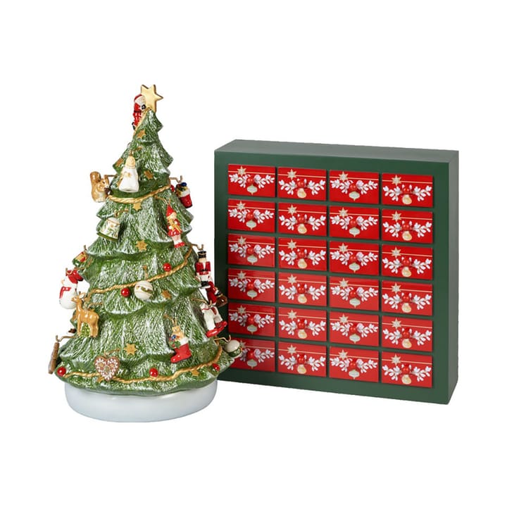 Christmas Toys Memory advents calender with Christmas tree - Πράσινο-κόκκινο - Villeroy & Boch