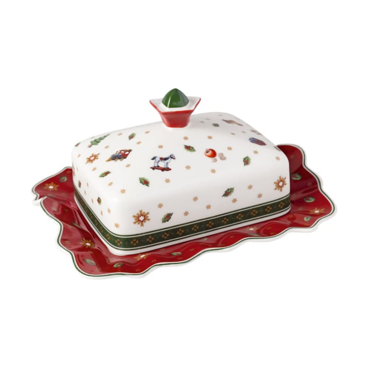 Πιάτο βουτύρου Toy´s Delight 16x19 cm - Λευκό-κόκκινο - Villeroy & Boch